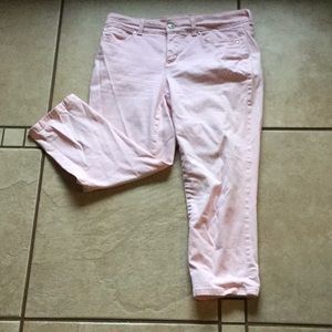 Charter Club pastel pink jeans